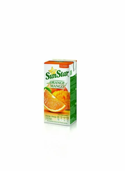 آبمیوه پرتغال 200 cc سان استار