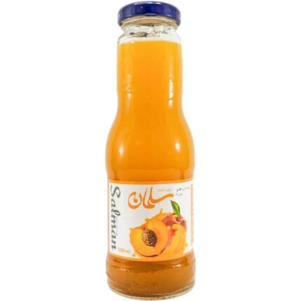 آبمیوه هلو 300 cc سلمان شیشه ای