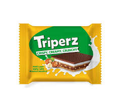 تریپرز فندق و روکش شکلات شیری