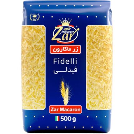 ماکارانی فرمی فیدلی 500 گرم زر