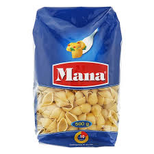 ماکارانی گوش ماهی 500 گرمی مانا