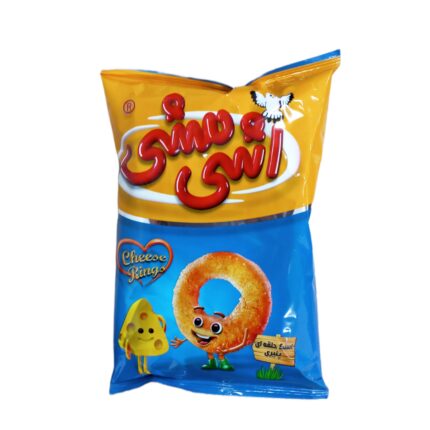 اسنک حلقه ای پنیری خانواده اشی مشی