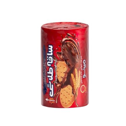 بیسکوییت ساقه طلایی با روکش شکلات مینو